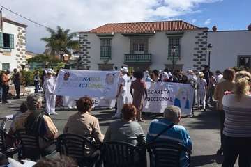 Fiesta escolar de Carnaval Tradicional en San Juan de Telde (Foto TA)